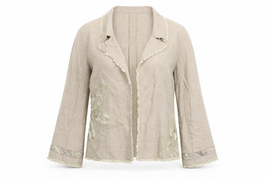 Marks & Spencer Women's Beige Blazer Size 10