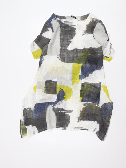 Additional front view of Roman Women's Multicolour Tunic, size 6, Cotton