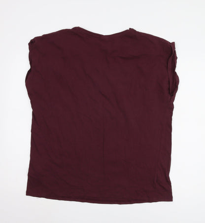 Urban Womens Classics Red 2XL Sleeveless T-Shirt