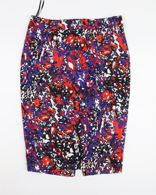 River Island Women’s Multicoloured Pencil Skirt 14