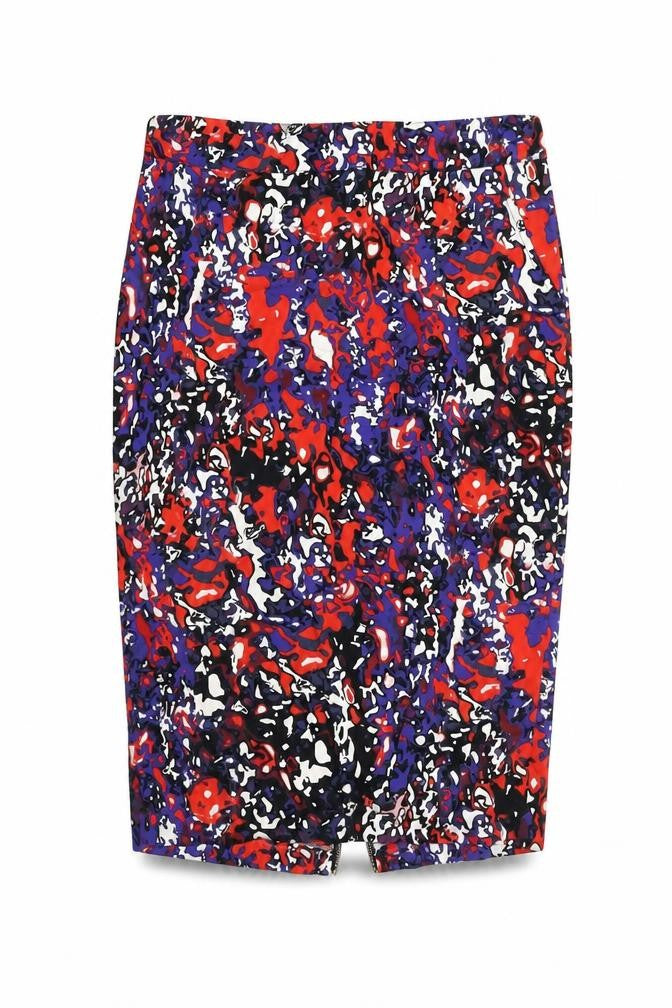 River Island Women’s Multicoloured Pencil Skirt 14