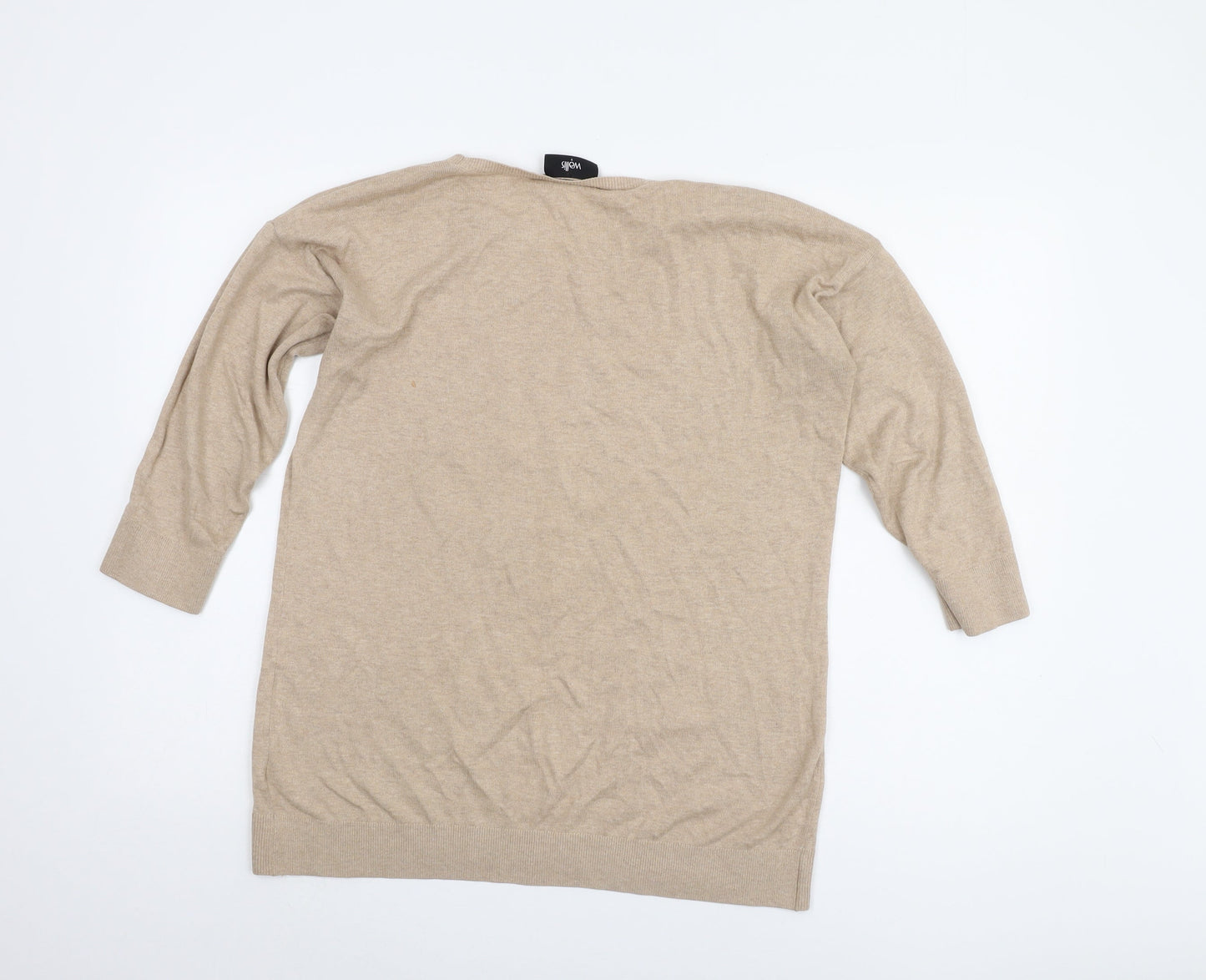 Wallis Women's Beige Butterfly Jumper, S, Casual Knit
