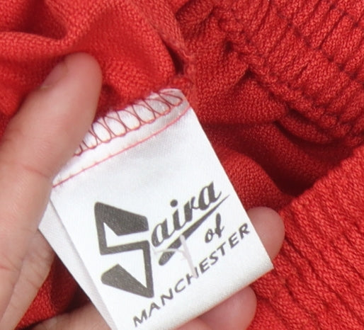 Saira of Manchester Red Women's Size 14 Trousers