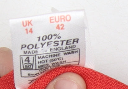 Saira of Manchester Red Women's Size 14 Trousers