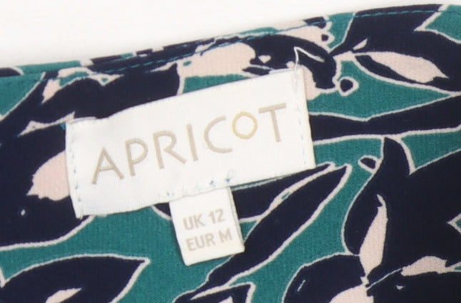 Apricot Women’s Multicoloured Floral Sheath Dress Size 12