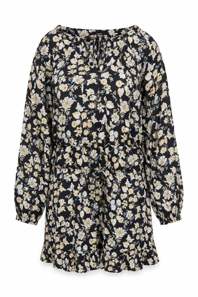 Next Women’s Blue Floral Long Sleeve Dress Size 18