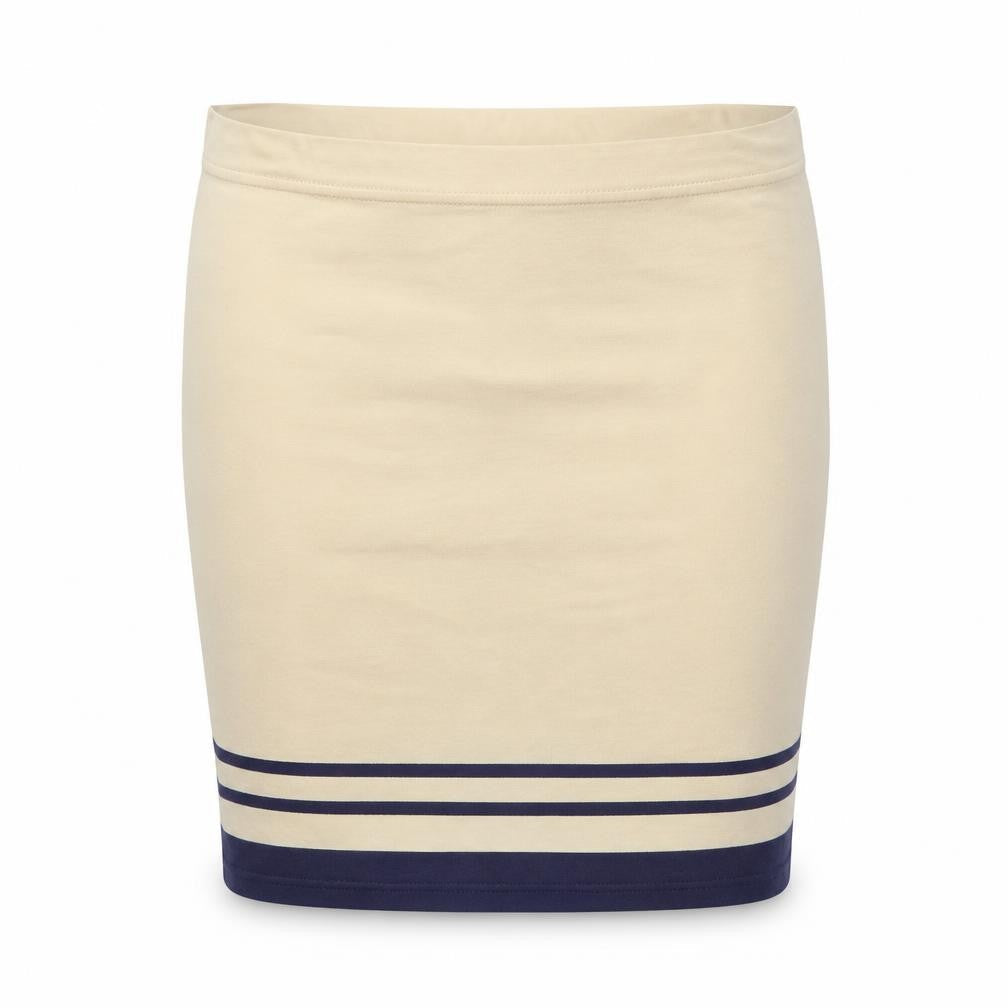 Next Women Beige Striped Skirt M