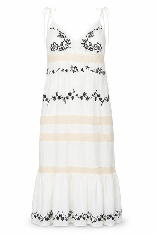 ASOS Women's Ivory Floral Slip Dress Size 12