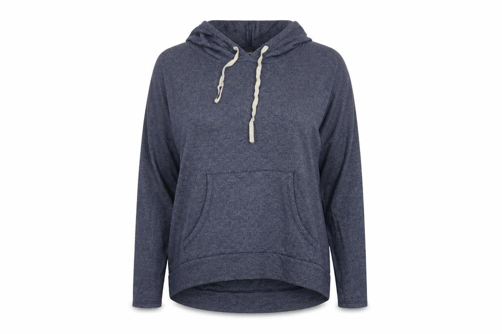 Acemi Women's Blue Hoodie L with Hood
