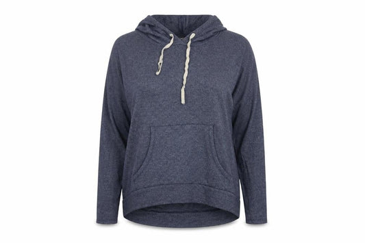 Acemi Women's Blue Hoodie L with Hood