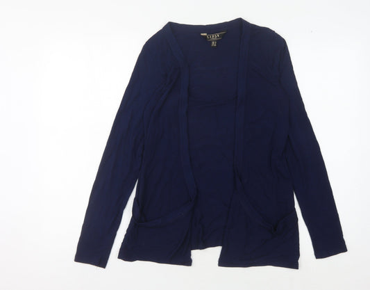 Lipsy Women's Blue Cardigan UK Size 8