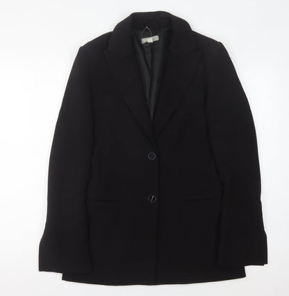 Additional front view of ASOS Women's Black Suit Jacket, size 8
