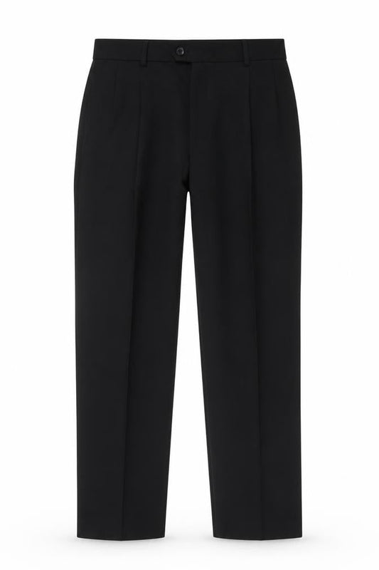 Next Men's Black Dress Pants 34R Polyester Viscose