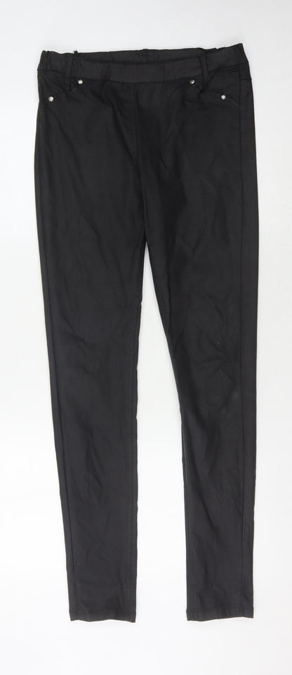 Sweewë Women's Black Skinny Trousers M