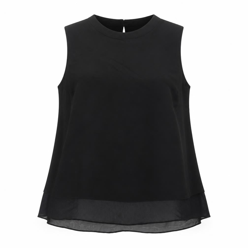 Marc New York Women's Black Sleeveless Blouse XL