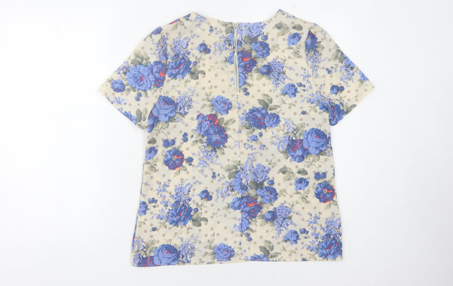 Oasis Women's Multicoloured Floral Top, Size 10