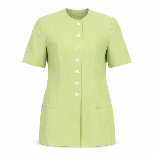 Alexon Women's Green Suit Jacket, Size 8, Short Sleeve Workwear