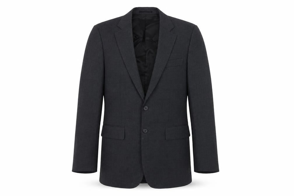 Jaeger Men's Grey Regular Fit Blazer 38R Jacket