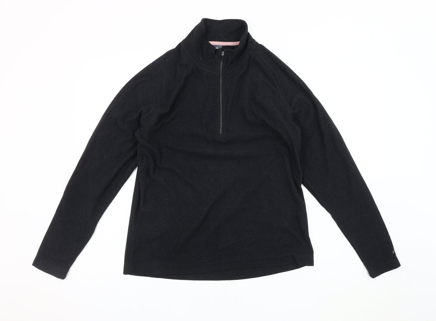 Trespass Women's Black Fleece Pullover Sweatshirt - L