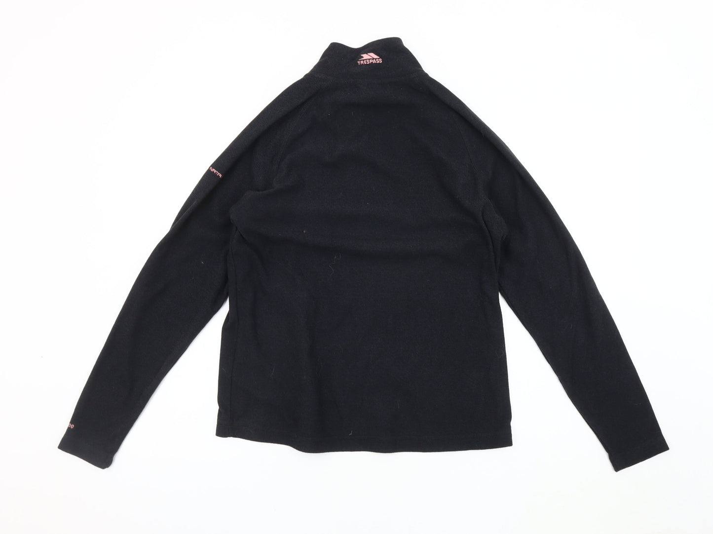 Trespass Women's Black Fleece Pullover Sweatshirt - L
