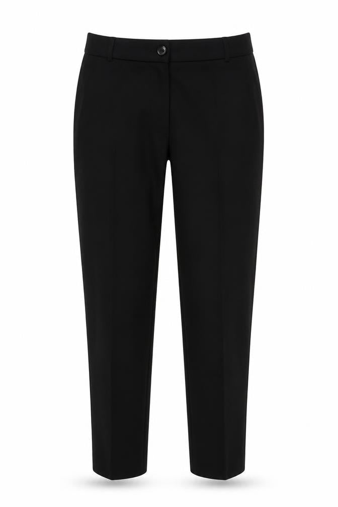 Next Women's Black Straight Leg Trousers Size 12