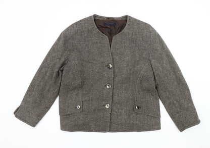 Windsmoor Women's Brown Blazer Size 16