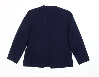 Eastex Women's Blue Blazer Size 14 Business Style