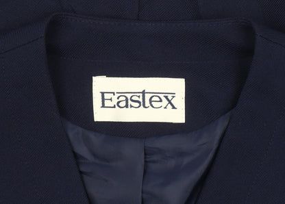 Eastex Women's Blue Blazer Size 14 Business Style