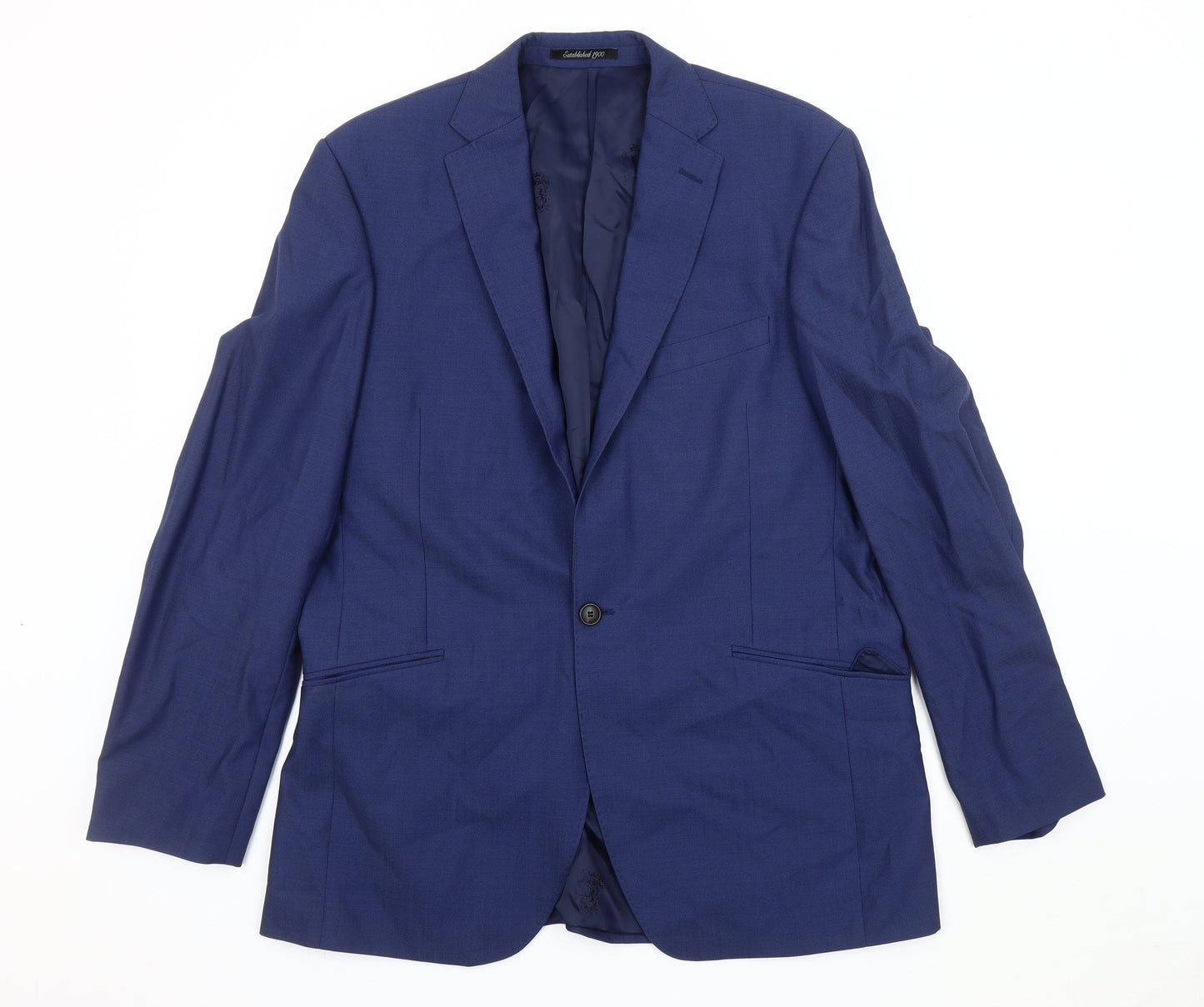 Austin Reed Men's Blue Blazer, 42R, Notch Lapel