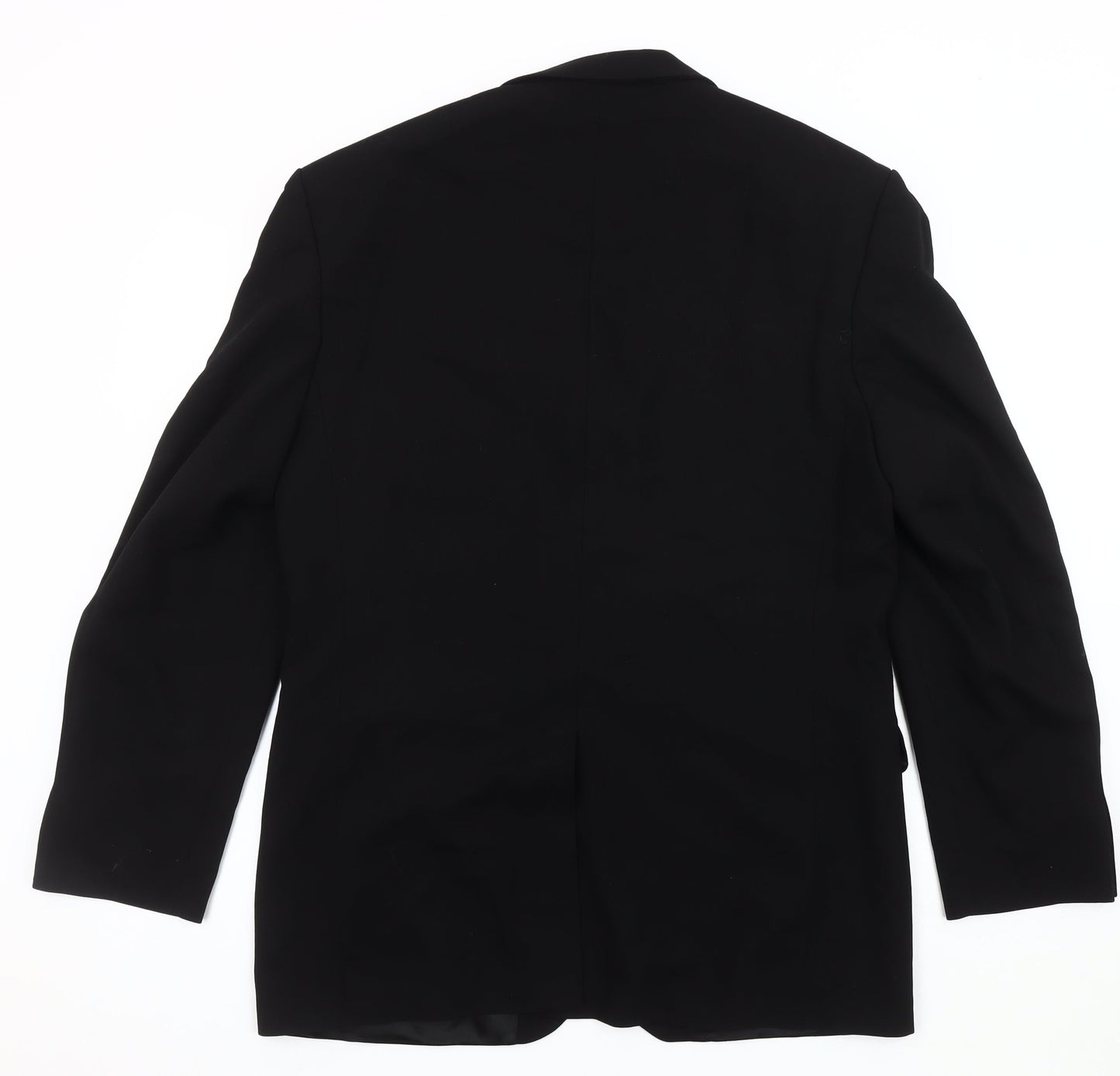 Centaur Men's Black Wool Regular Fit Jacket 40R