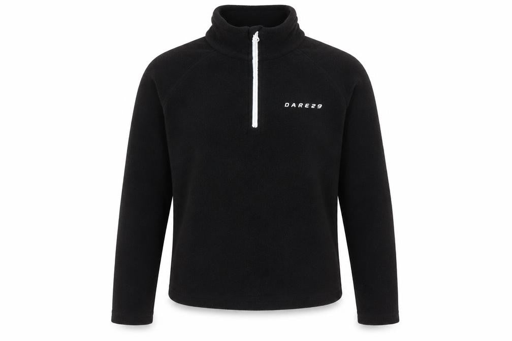Dare2b Boys Black Fleece 1/4 Zip Sweatshirt Size 10