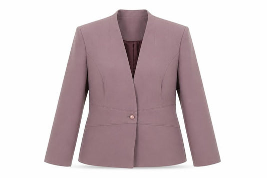 Eastex Women's Purple Single-Breasted Blazer Size 12