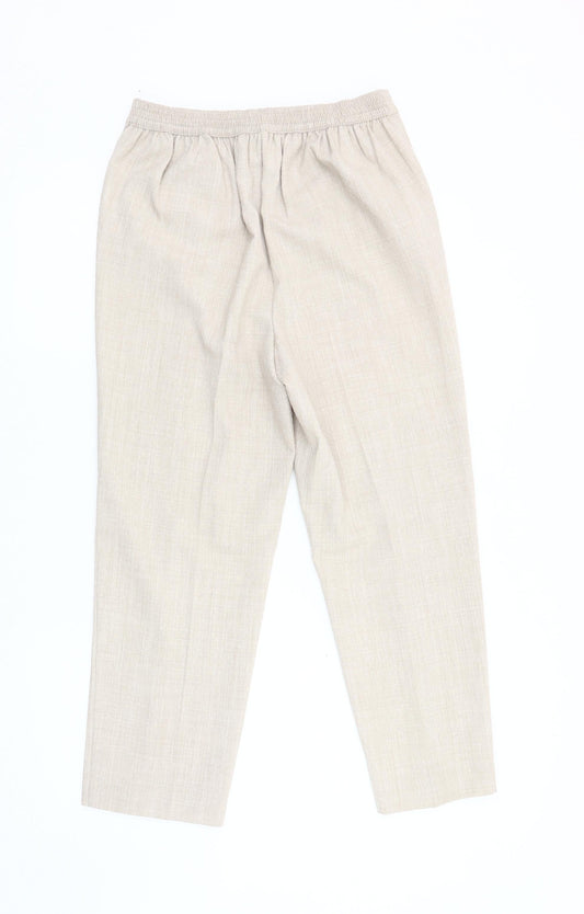Honor Millburn Women Beige Classic Trousers Size 10