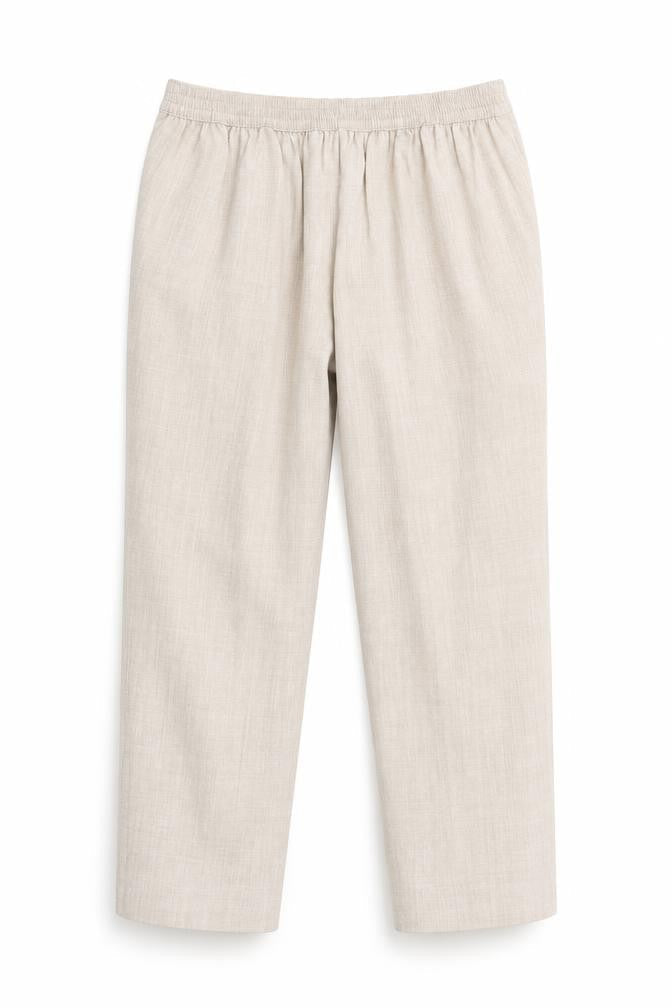 Honor Millburn Women Beige Classic Trousers Size 10