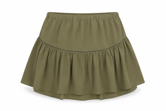 Banana Republic Women's Green Peasant Skirt M