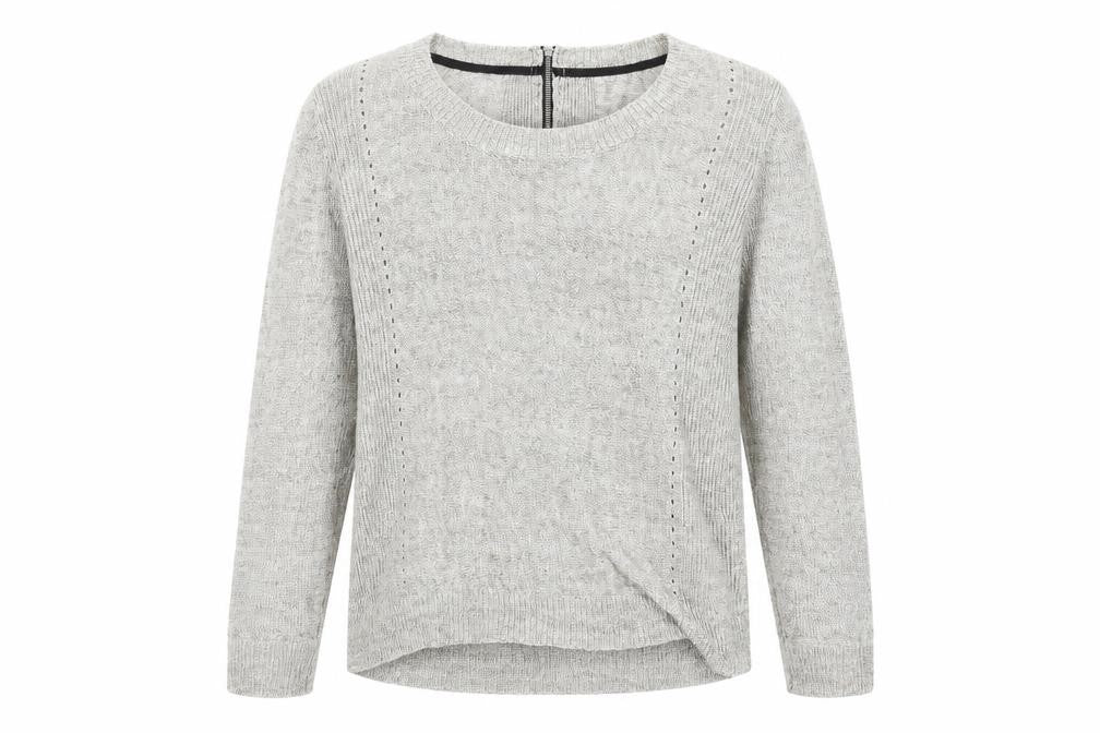 Jasper Conran Women's Grey Knit Pullover Jumper Size 10