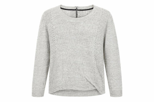 Jasper Conran Women's Grey Knit Pullover Jumper Size 10
