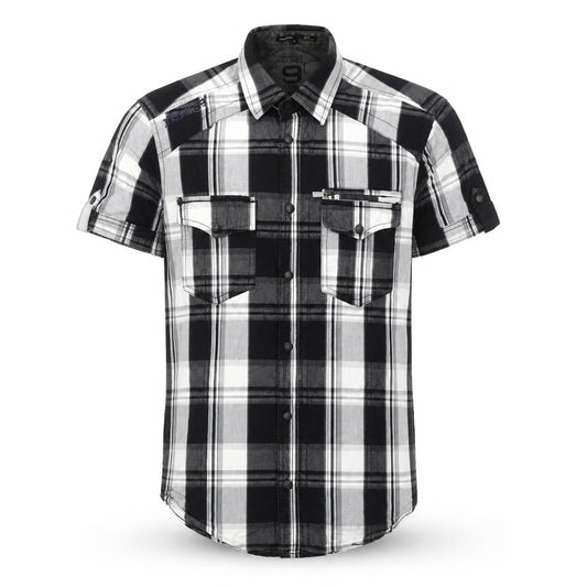 Jack & Jones Men's Black Plaid Shirt, Size S