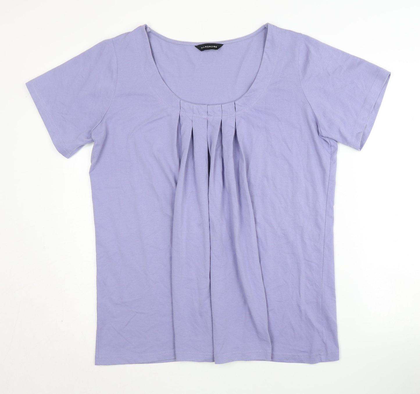 Wardrobe Women's Purple Size 18 Basic T-Shirt