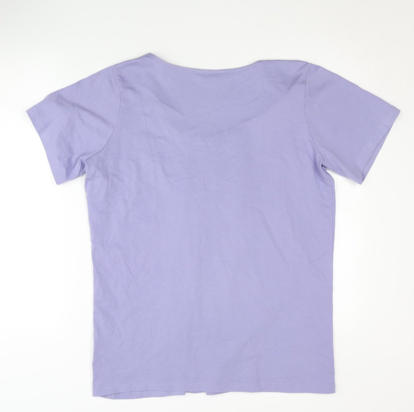 Wardrobe Women's Purple Size 18 Basic T-Shirt