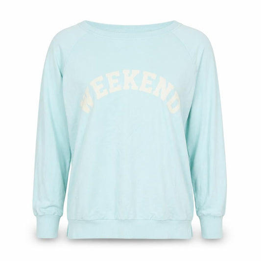 A Post Card from Brighton Women's Blue S Pullover Sweatshirt
