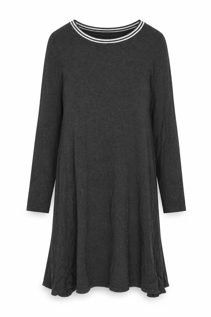 Mango Women's Black Long Sleeve Dress, Size 8