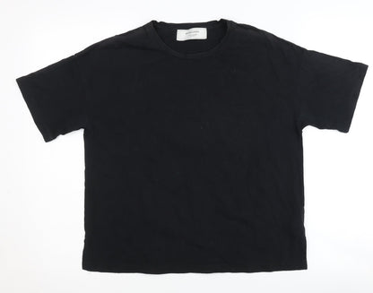 BEAMS Womens LIGHTS Black Basic T-Shirt Size 10