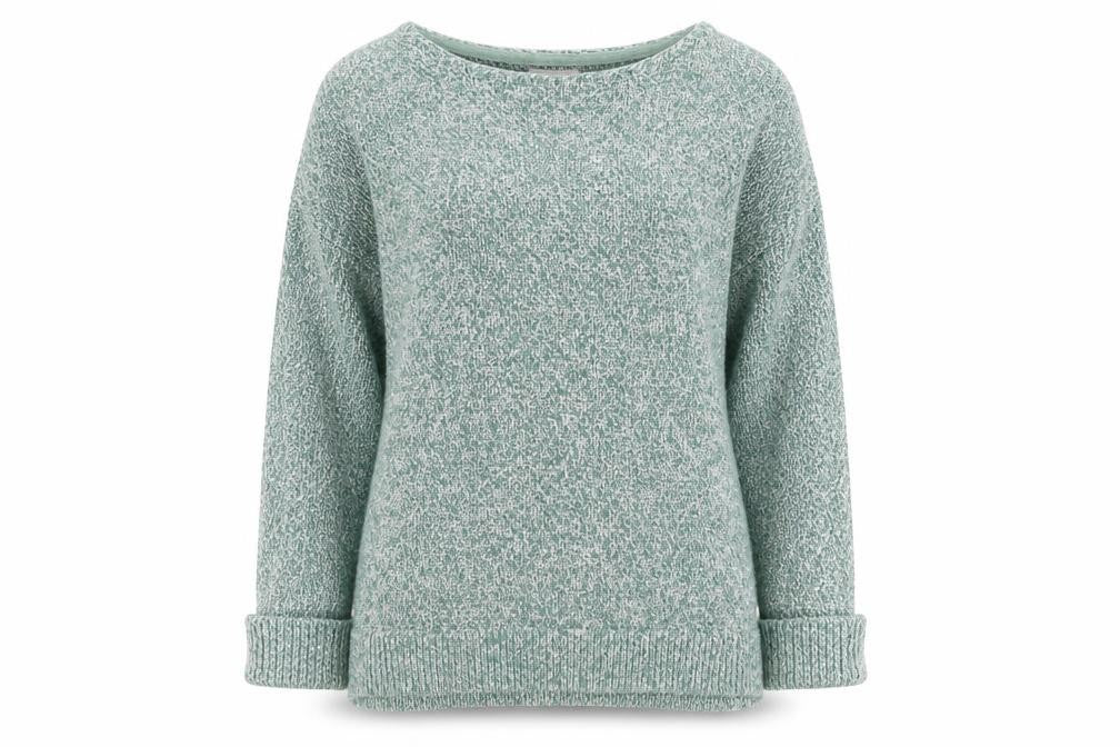 FatFace Women's Green Cotton Pullover Jumper Size 10