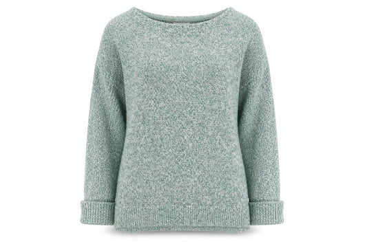 FatFace Women's Green Cotton Pullover Jumper Size 10