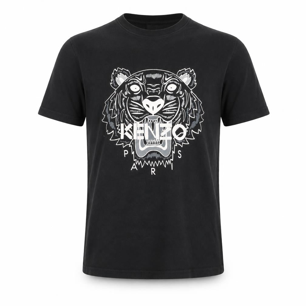 Kenzo Men's Black Graphic Print T-Shirt Size S