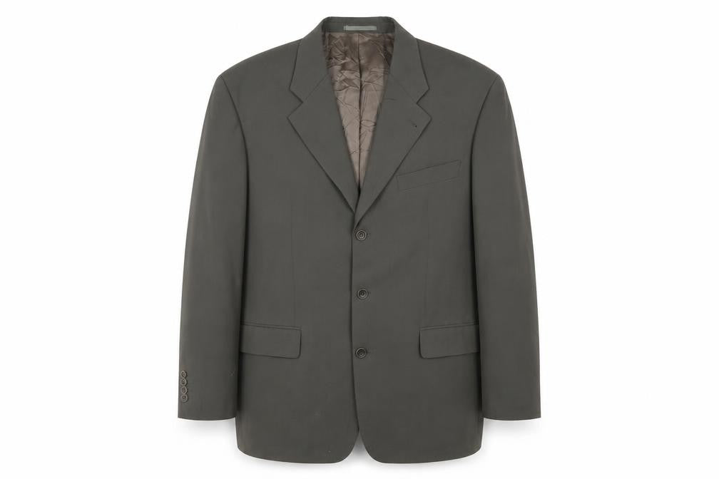 Hugo Boss Men's Grey Wool Blazer Jacket 54