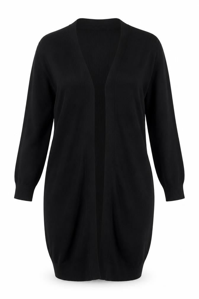 Capsule Women's Black V-Neck Jumper Size 16/18