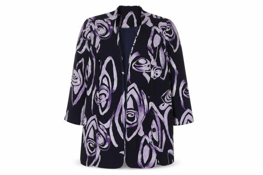 Essence Women's Multicoloured Long Coat Size 20