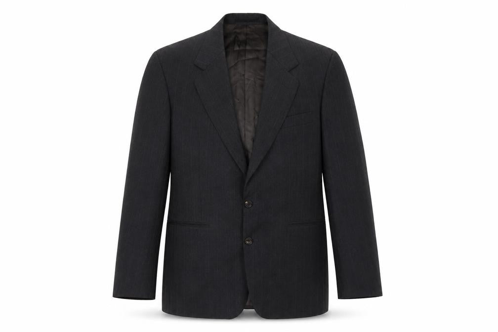 Aquascutum Men's Grey Blazer, Size 40, Classic Style